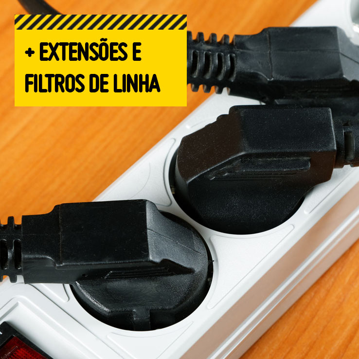 Extenses e Filtro de linha