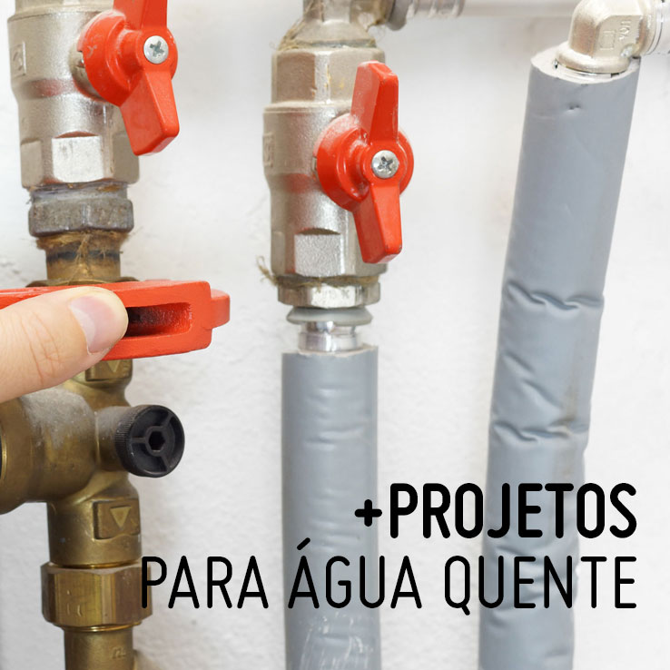 Projeto para água quente