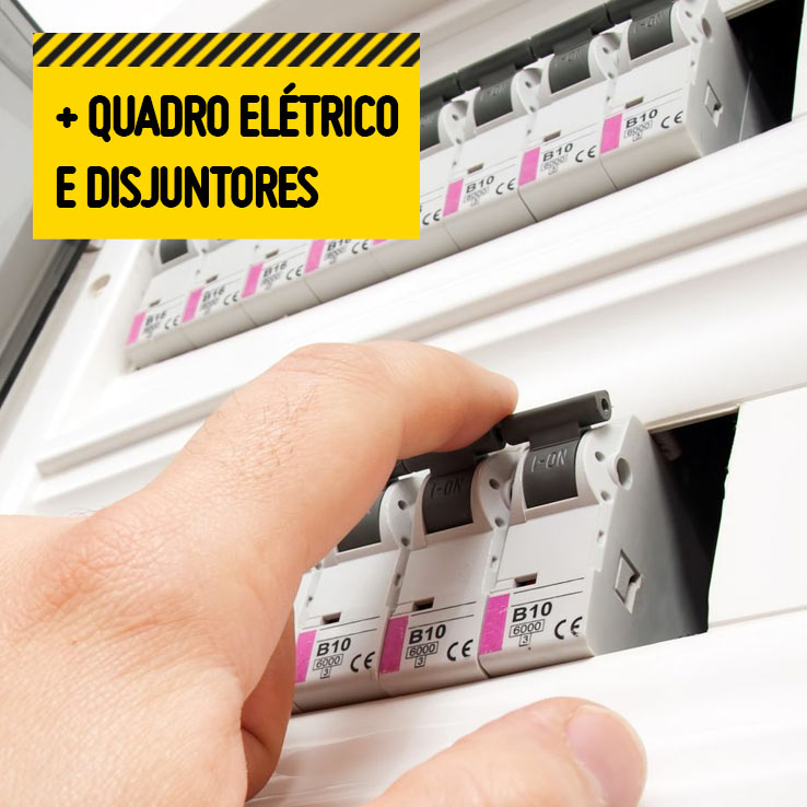 Quadro elétrico e Dijuntores