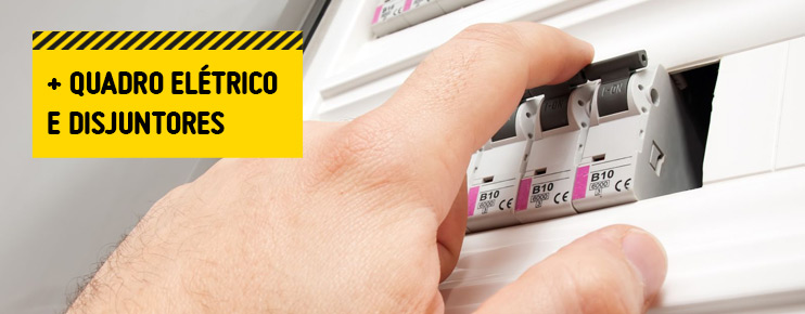 Quadro elétrico e Dijuntores